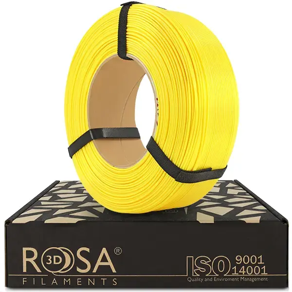 Cenová Bomba ReFill ROSA3D PLA Starter ŽLUTÁ "LITHOPHANE" 1,75 mm 1 kg
