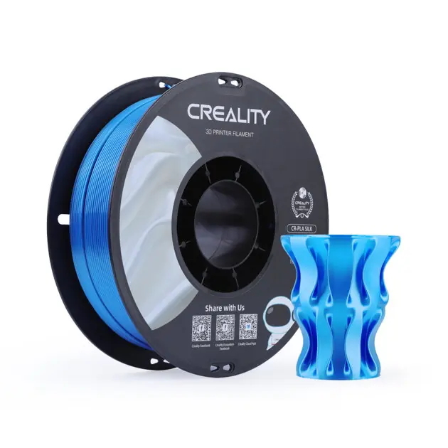 Výprodej Creality CR-PLA Hedvábný - 1.75 mm - 1 kg - Červená měď