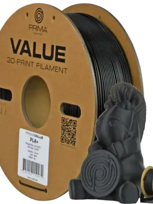 Akční Cena PrimaValue PLA+ - Tmavě šedá - 1,75 mm - 1 kg
