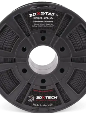 Sleva 3DXTech Obsidian-GF™ PA6+GF - Metalická Stříbrná - 1.75mm - 1kg