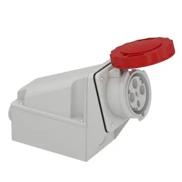Originální SCHNEIDER Zásuvka 81182 63A 3P+PE 400V