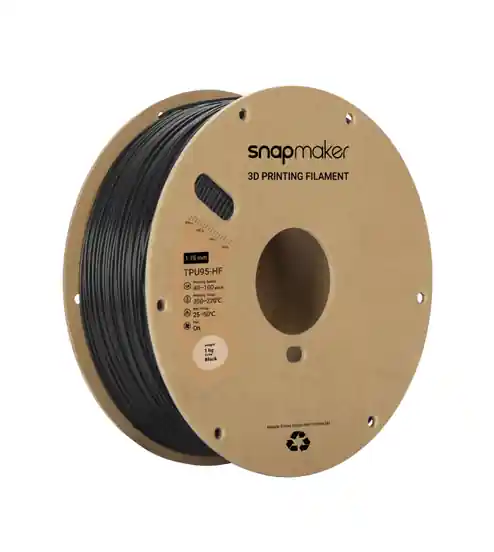 Snapmaker vysokoprůtokový TPU95 černý 1kg Ověřený