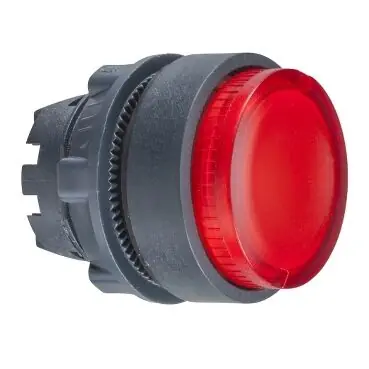 Autentický SCHNEIDER Hlavice ovládací ZB5AW143 rudá prosvětlená