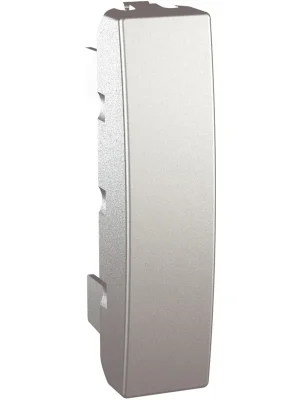 SCHNEIDER Záslepka Unica alu 1/2 modul Nízká Cena