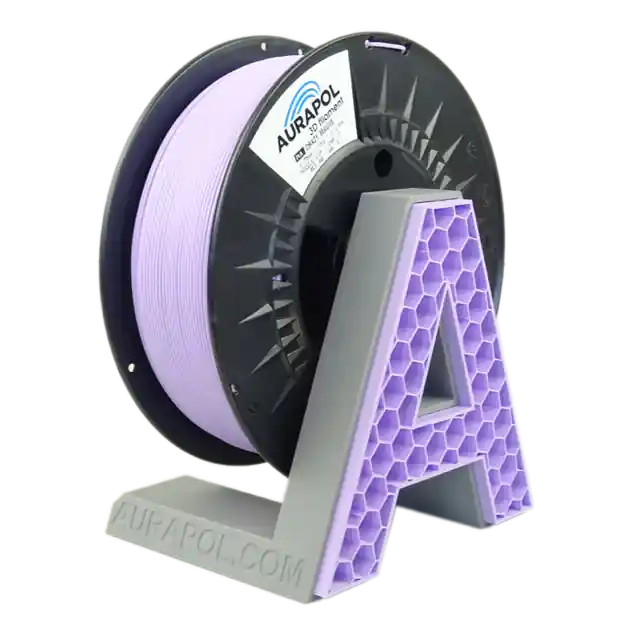 Filament AURAPOL PLA CRAZY MAUVE 1,75 mm 1 kg. Zlevněný