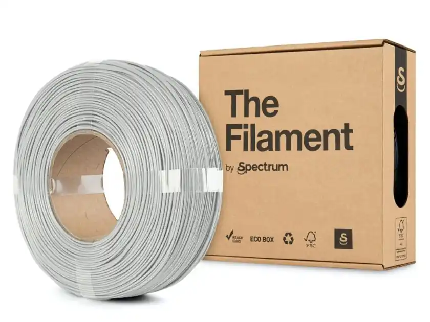 ReFill TheFilament PLA ŠEDÁ "CLOUD" 1,75 mm 1 kg Nová Kolekce