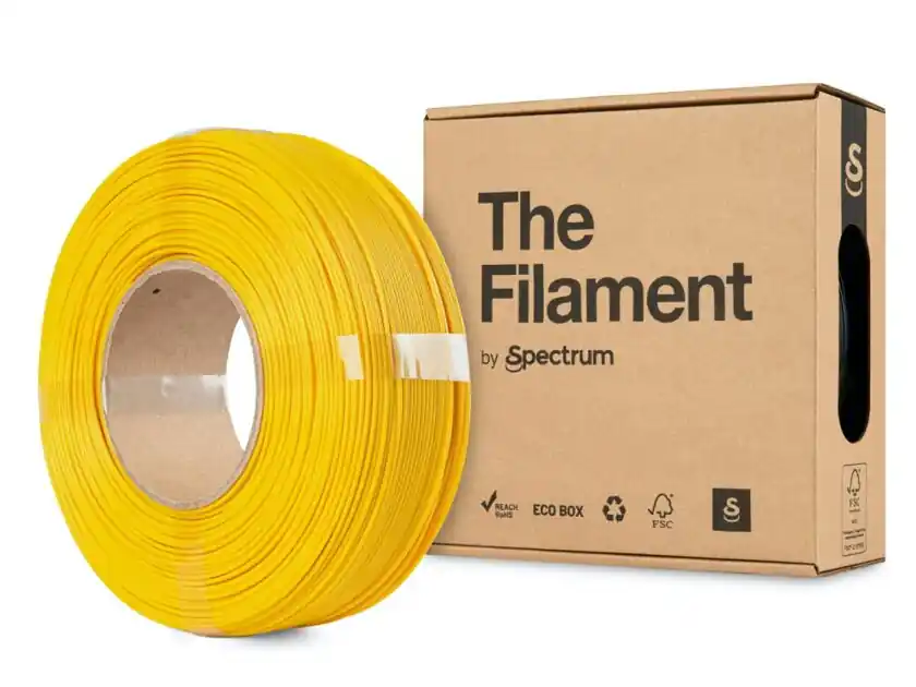 Jen Po Omezenou Doba ReFill TheFilament PETG ŽLUTÁ "SORBET" 1,75 mm 1 kg