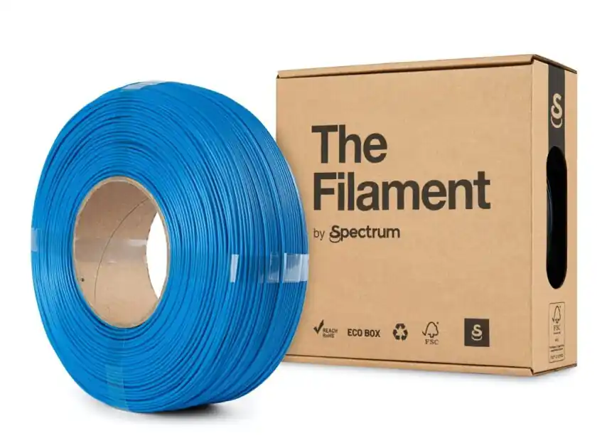 Výhodná Nabídka ReFill TheFilament PLA High Speed MODRÁ "WINTER" 1,75 mm 1 kg