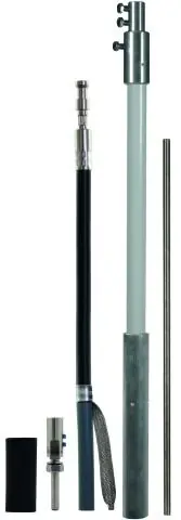 Vysoce Kvalitní DEHN Vodič HVI light 819256 v podpůrné trubce s jímací tyčí