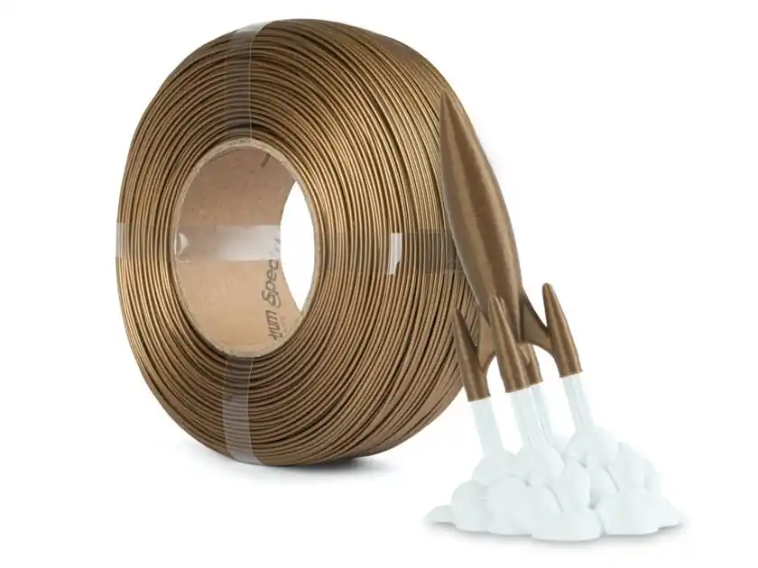 Omezená Nabídka ReFill SPECTRUM PLA High Speed ZLATÁ 1,75 mm 1 kg