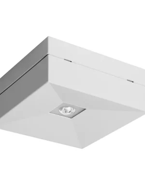 Akce MODUS LOVATO II přisazené, univerzální optika,3W LED 390 lm PREMIUM IP41 1h , stále svítící / svítící při výpadku, autotest, šedé