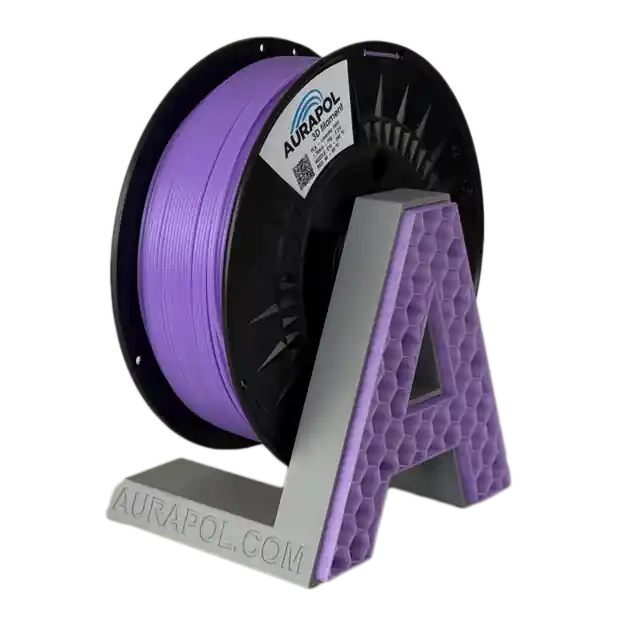 Top Prodej Filament AURAPOL PLA LAVENDER FIELD ČÁSTEČNĚ TRANSPARENTNÍ 1,75 mm 1 kg.