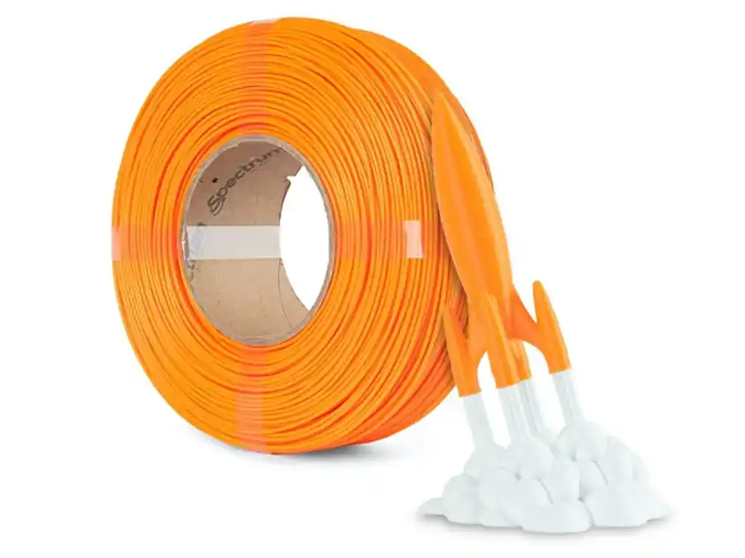 Expresní Doručení ReFill SPECTRUM PLA High Speed ORANŽOVÁ "LION" 1,75 mm 1 kg