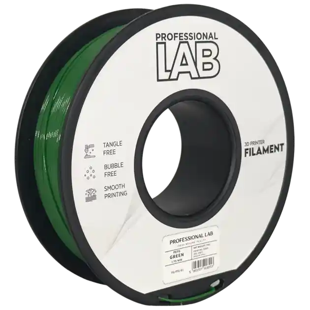 Novinka Filament PROFESSIONAL LAB PETG ZELENÁ 1,75 mm 1 kg