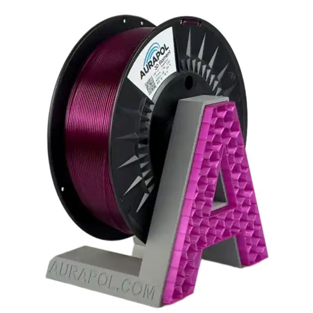 Filament AURAPOL PETG DRAGONFRUIT TRANSPARENT 1,75 mm 1 kg. Přímo Od Výrobce