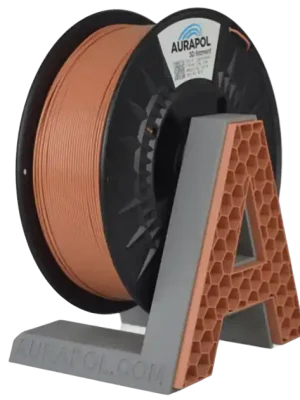 Zlevněný Filament AURAPOL PETG LIGHT TERRACOTTA 1,75 mm 1 kg.