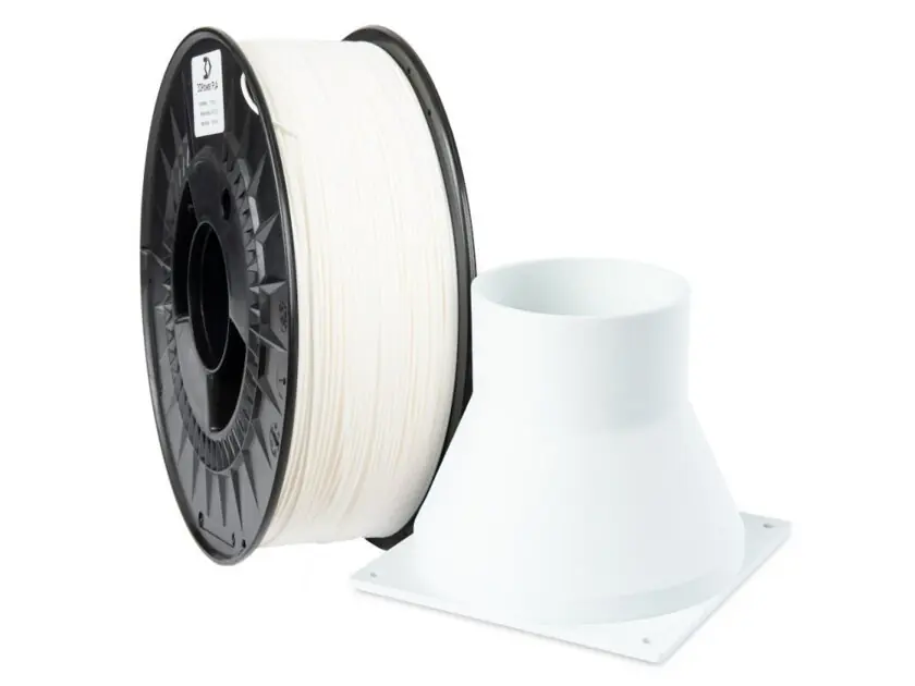 Finální Výprodej Filament 3D POWER PLA HT150 BÍLÁ 1,75 mm 1 kg.
