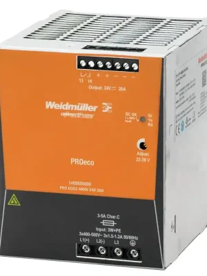 Oblíbený Zdroj Weidmuller PRO ECO3 480W 24V 20A