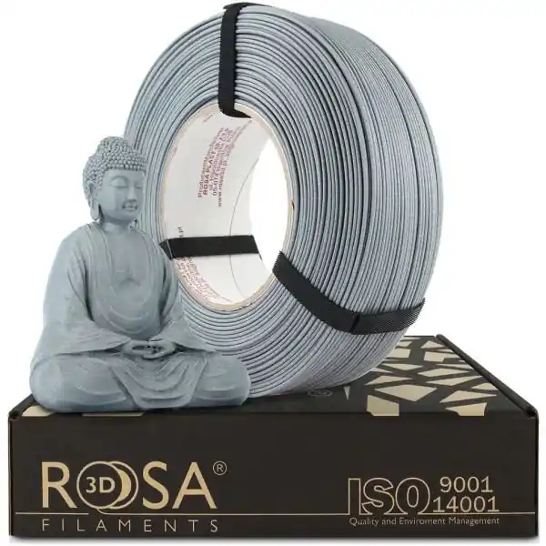 ReFill ROSA3D PLA-CF MATT STONE COLD GRAY 1,75 mm 1 kg Výprodej