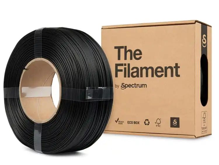 ReFill TheFilament PLA Lite ČERNÁ 1,75 mm 1 kg Originální