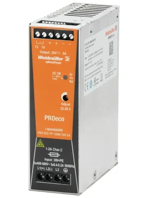 Jen Po Omezenou Doba Zdroj Weidmuller PRO ECO 120W 24V 5A