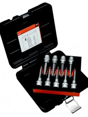 Značkový BE5101 Bahco Sada 1/2" hlavic s bity TORX Tamper, 9ks