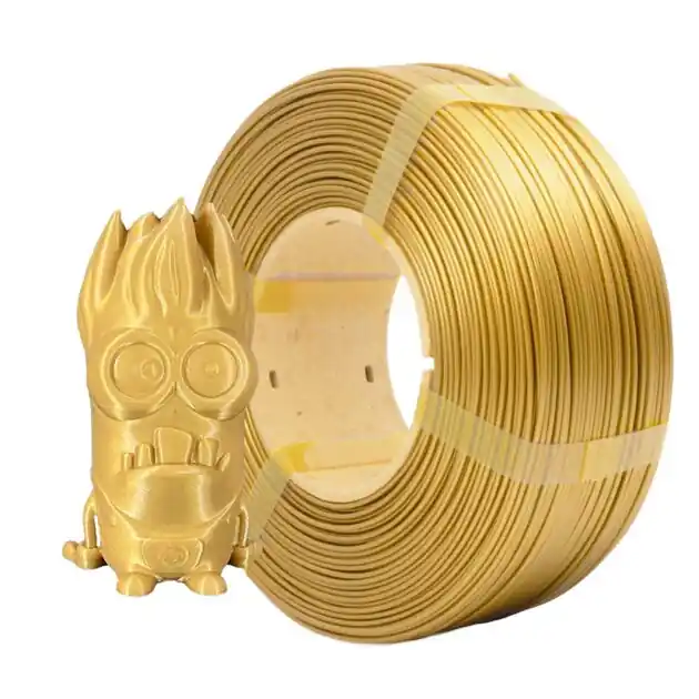 Sezónní Sleva ReFill AzureFilm PLA ZLATÁ "CHAMPAGNE" 1,75 mm 1 kg.
