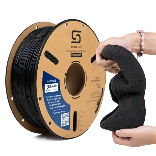 Siraya Tech Fibreheart PEBA Air 70A-95A - Černá - 800g Poslední Šance
