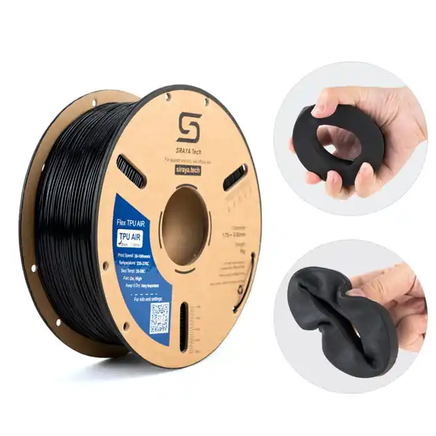 Značkový Siraya Tech - TPU Air - Bílá - 1.75mm - 1 kg