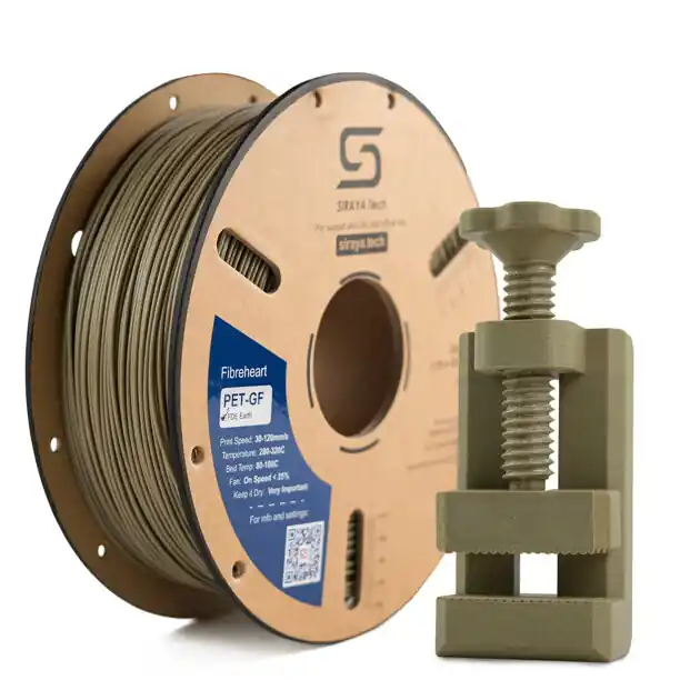 Siraya Tech Fibreheart PET-GF - Olivově zelená - 1.75mm - 1 kg Jen Po Omezenou Doba