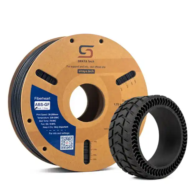 Siraya Tech - ABS - se skelnými vlákny - Bílá - 1,75 mm - 1 kg Víkendová Akce
