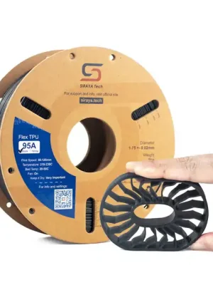 Siraya Tech - TPU 95A - Černá - 1.75 mm - 1 kg Horká Nabídka