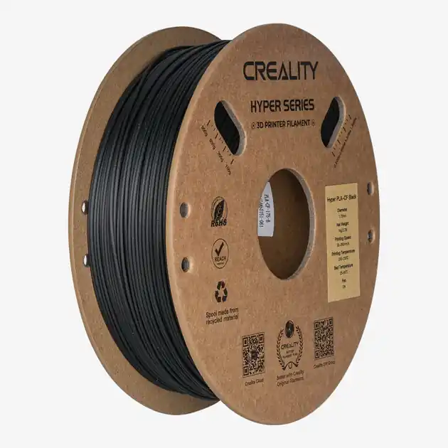 Vrácení Zdarma Creality Hyper PLA-CF - Canghuang - 1,75 mm - 1 kg