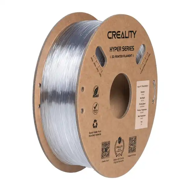Creality Hyper PC - Průhledný - 1,75 mm - 1 kg Cenový Hit