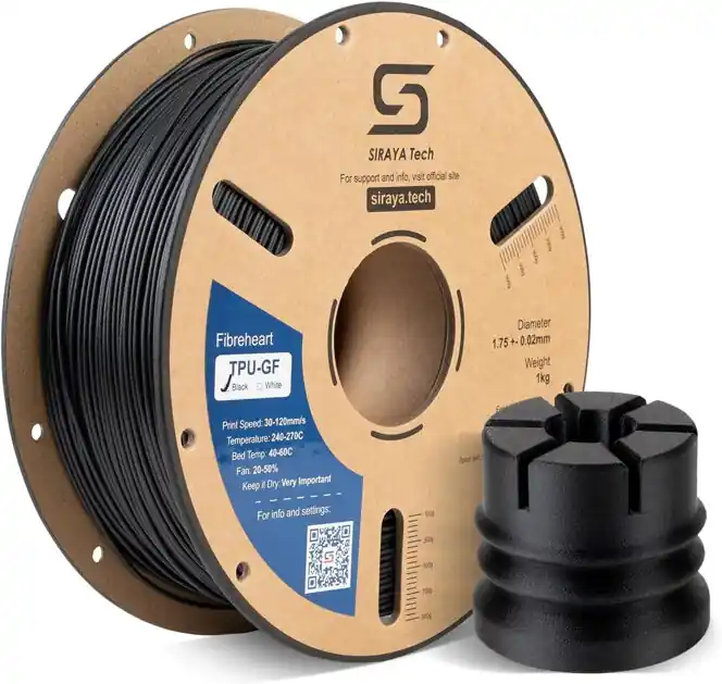 Akční Nabídka Siraya Tech TPU-GF - Černá - 1,75 mm - 1 kg