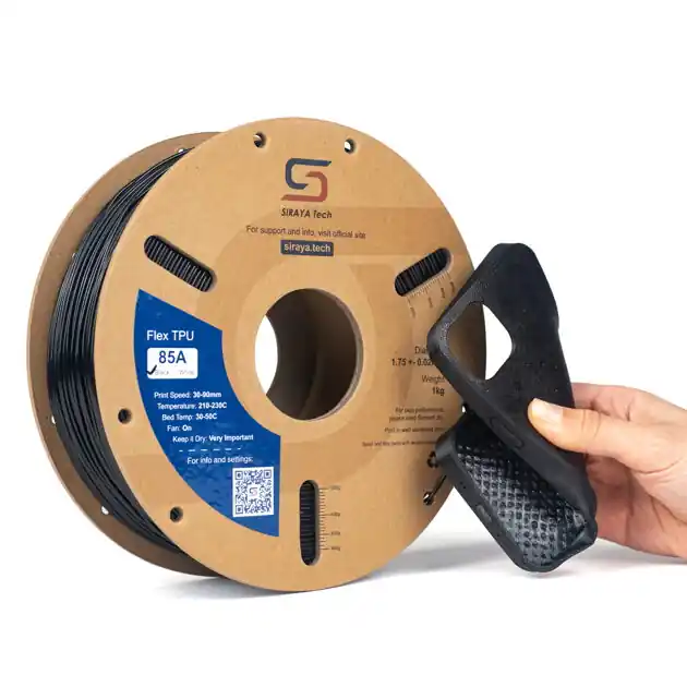 Novinka Siraya Tech Flex TPU 85A - Zelená - 1,75mm - 1 kg