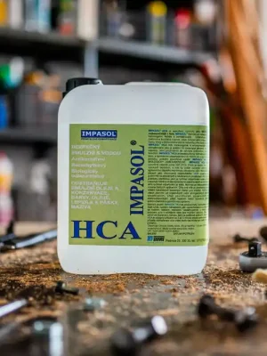 Originální IMPASOL HCA Bezpečný nehořlavý bezezbytkový odmašťovač 5 l