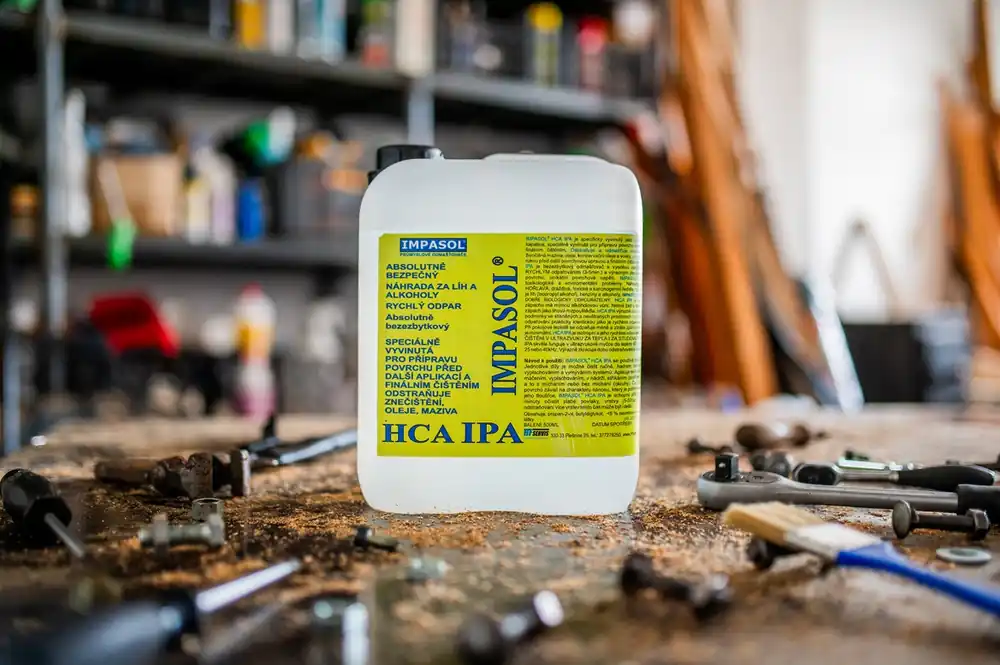 IMPASOL HCA IPA Bezpečný rychlý nehořlavý bezezbytkový odmašťovač 5 l Časově Omezené