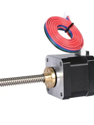 Krokový motor 0,42 Nm s trapézem T8x8 a maticí Ihned K Objednání