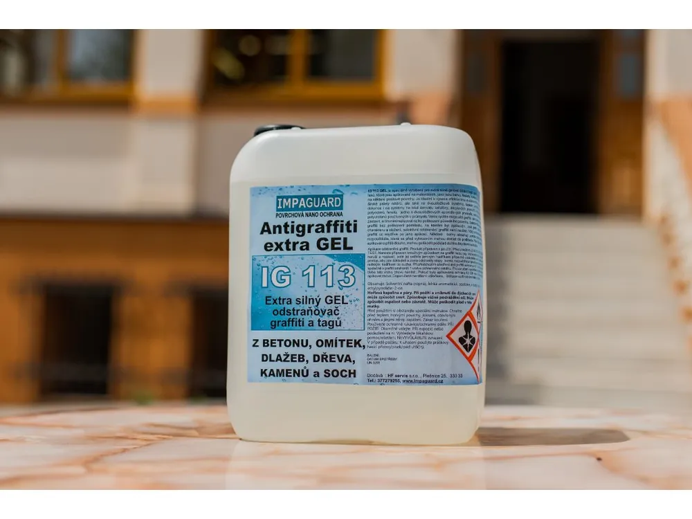 IMPAGUARD 113 Antigraffiti gel 5 l Dokud Zásoby Vydrží