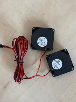 Sada 2 radiálních ventilátorů 4010 - jeden konektor Cenový Hit
