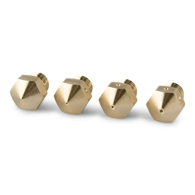 Hit Sezóny Sada mosazných trysek PrimaCreator MK8 různých velikostí - 4 ks (0,20 mm/0,40 mm/0,60 mm/0,80 mm)