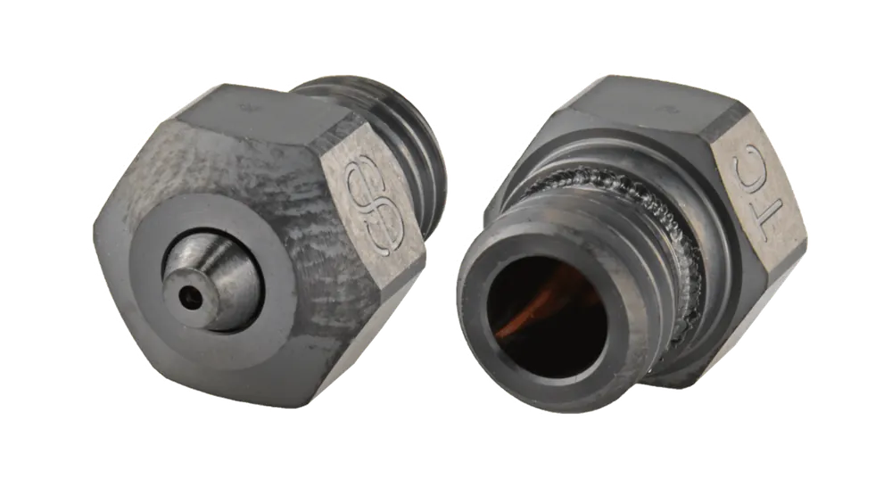 Bezpečná Platba Phaetus x PrimaCreator MK10 wolframkarbidová tryska s PTFE trubičkou 0,8 mm - 1 ks
