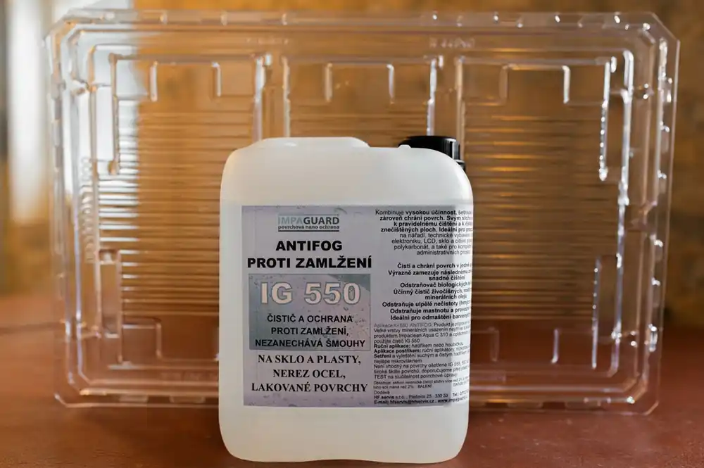 Odeslání Ihned IMPAGUARD 550 Ochranný čistič antifog 2 ml