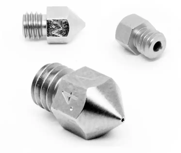 Cenová Bomba Micro Swiss - MK8 0,40mm pokovená opotřebenívzdorná tryska z nástrojové oceli A2