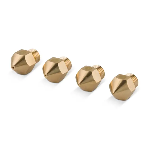 Akce PrimaCreator CR-10S Pro mosazné trysky různých velikostí - 4 ks (0,20 mm/0,40 mm/0,60 mm/0,80 mm)