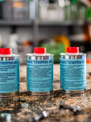 IMPASOL STRIPPER Set 3x0,5 l (Stripper 100, 500 a 600) + Agua strip. gel Kup Teď