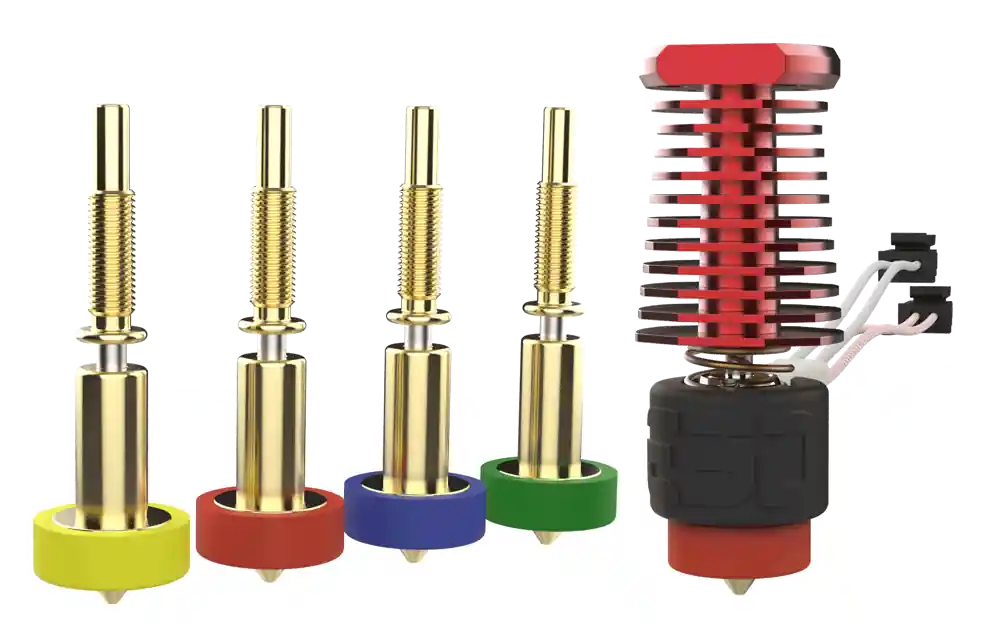 Akční Nabídka E3D RapidChange Revo™ Voron - 1,75 mm, 12V plně vybavená sada trysek