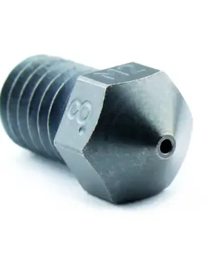 Originální Micro Swiss M2 Kalená tryska z rychlořezné oceli RepRap - Závit M6 - Pro filament 1.75mm - 0,80 mm
