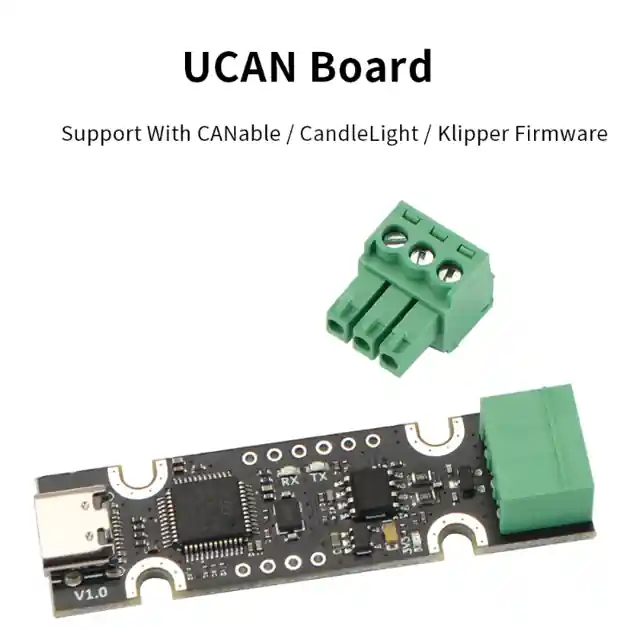 Časově Omezené UCAN STM32F072 - rozšíření pro Stealthburner extrudery